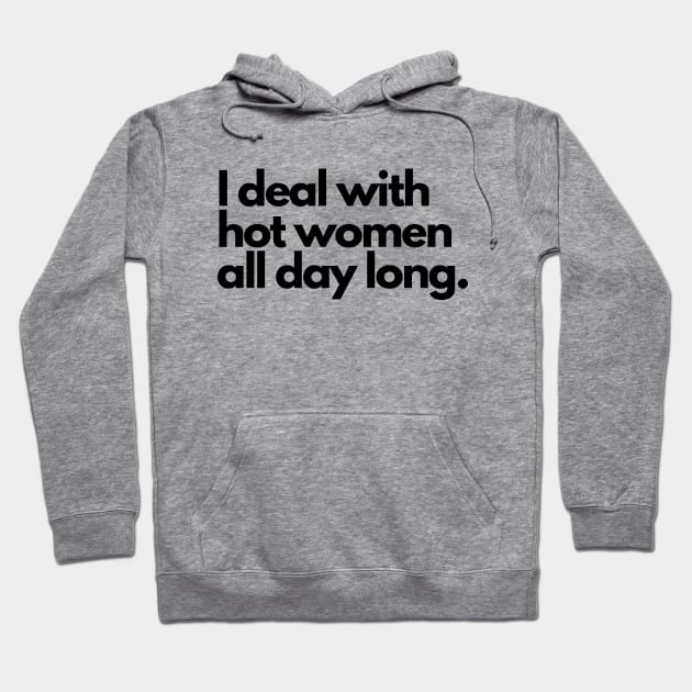 HVAC I Deal with Hot Women Hoodie by S.Fuchs Design Co.